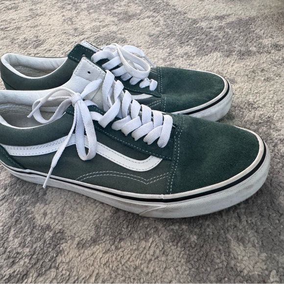 Vans Men's Forest Green Sneakers - Picture 2 of 5